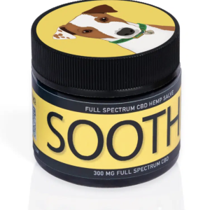 Full Spectrum CBD Salve for Dogs SOOTHE: HOT SPOTS, BUG BITES, AND ALLERGIES FOR DOGS Organic Topical Hemp Salve for Dogs